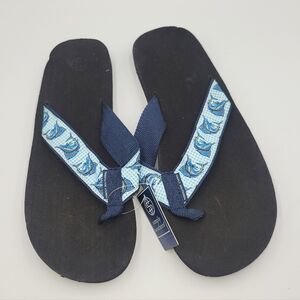 New Simply Southern Men's Fish Flip Flop Sandals XL